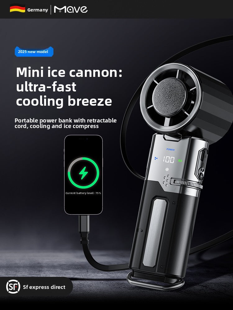 Handheld Semiconductor Cooling Fan