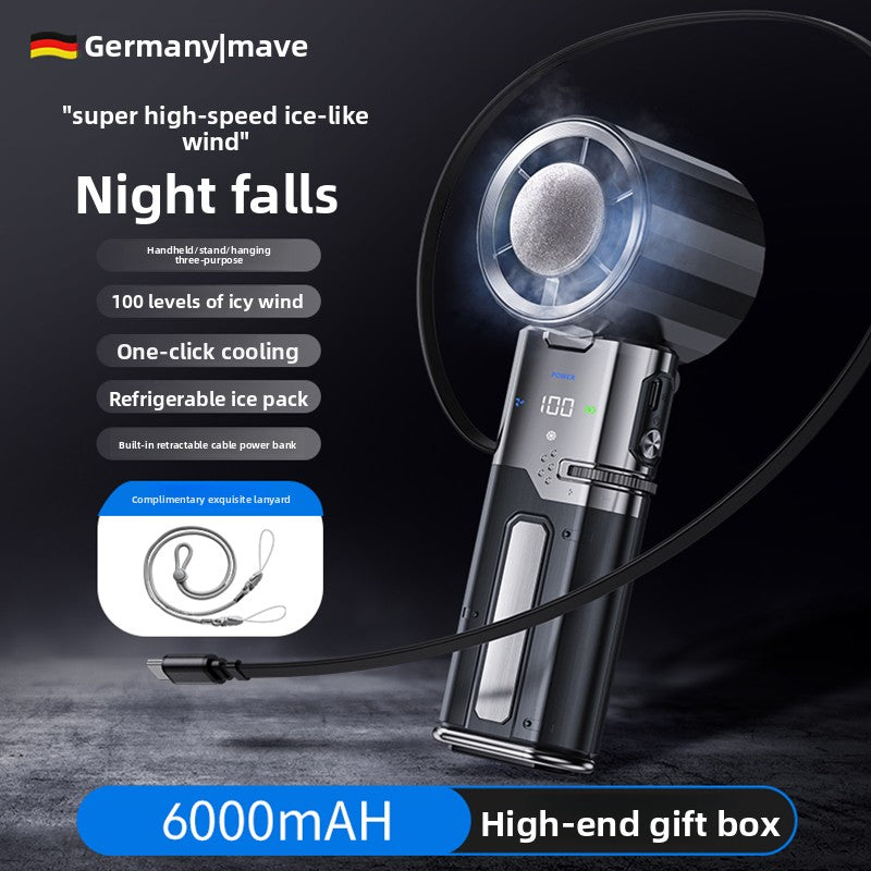 Handheld Semiconductor Cooling Fan